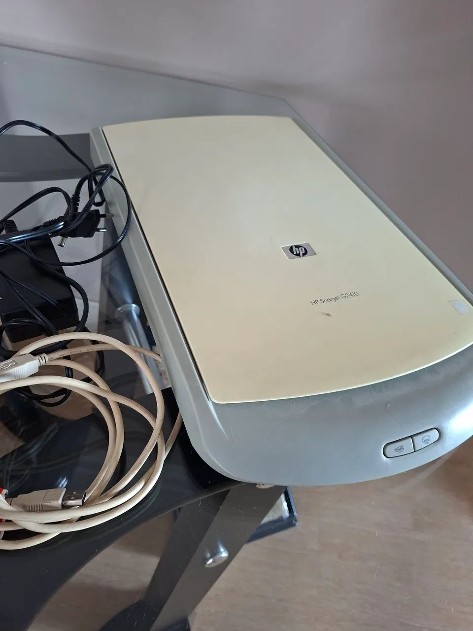 Scanner Hp Scanjet G2410  Com Fonte E Cabo Usb Original (Usado) - Foto 2