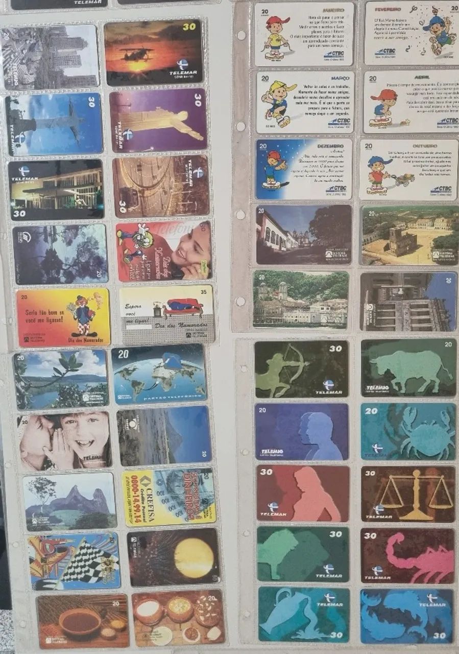 Coleção com 752 Cartões Telefônicos - Foto 5