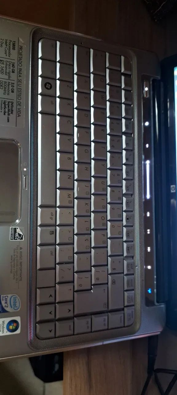 Notebook hp pavilion dv4 1125 br - Foto 2