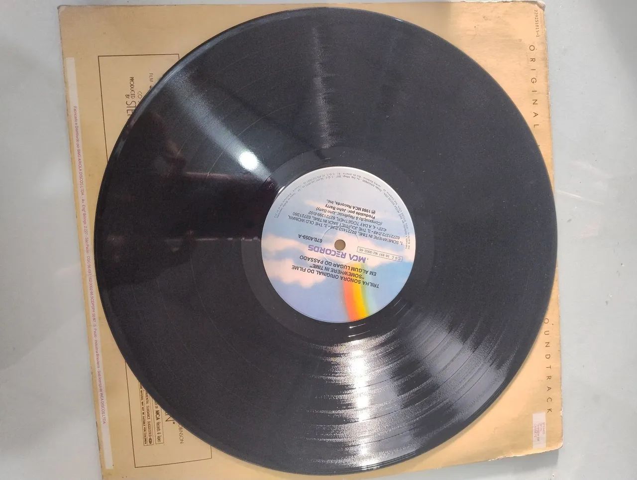 Disco Vinil Somewhere in Time. Um lugar no passado - Foto 4
