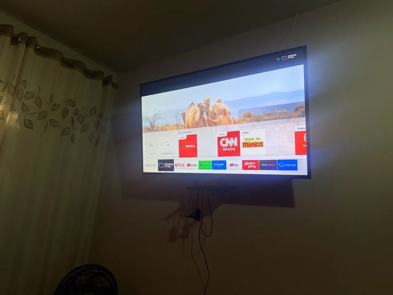 Smart tv Samsung 55 polegadas. - Foto 2