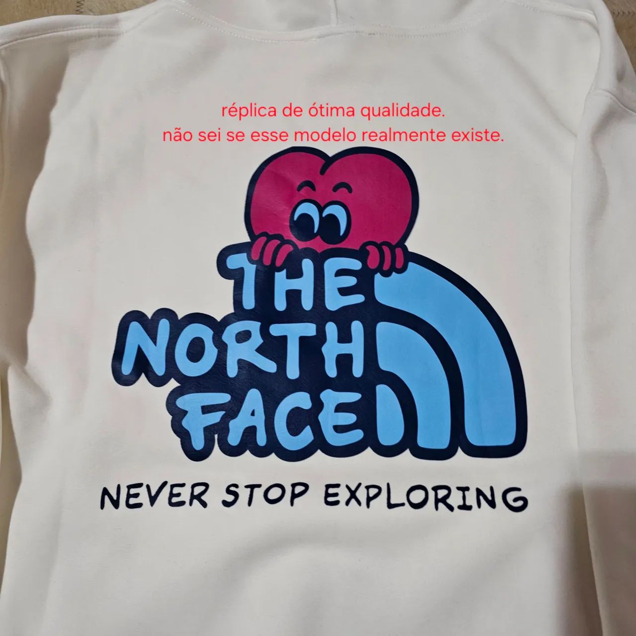 Moletom the north face branco - Foto 4
