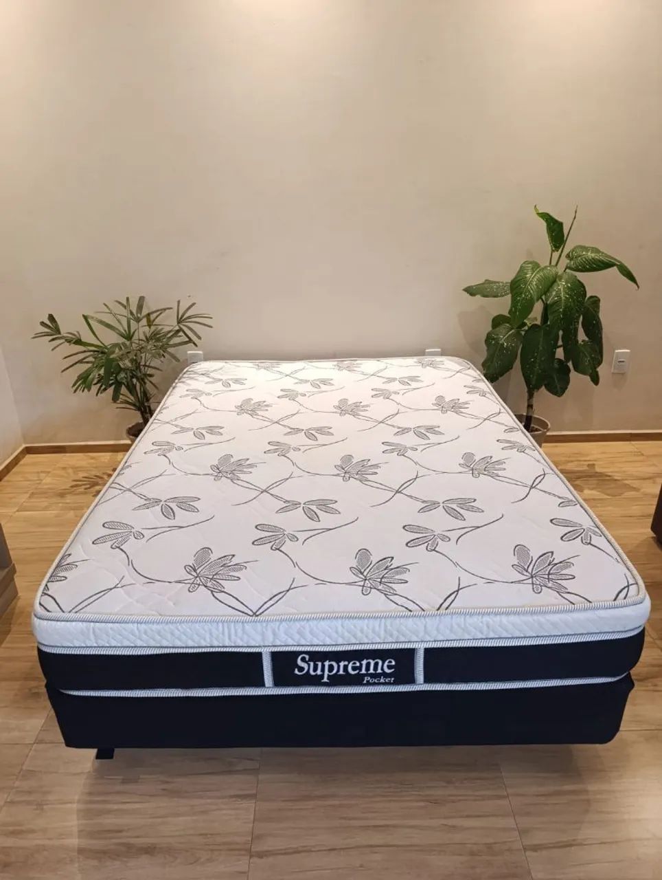 CAMA BOX CASAL MOLAS (ENTREGA GRÁTIS)