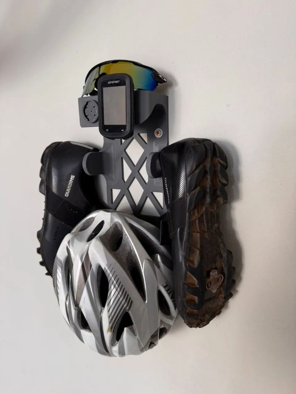 Suporte Capacete/Sapatilha ciclismo - Foto 2