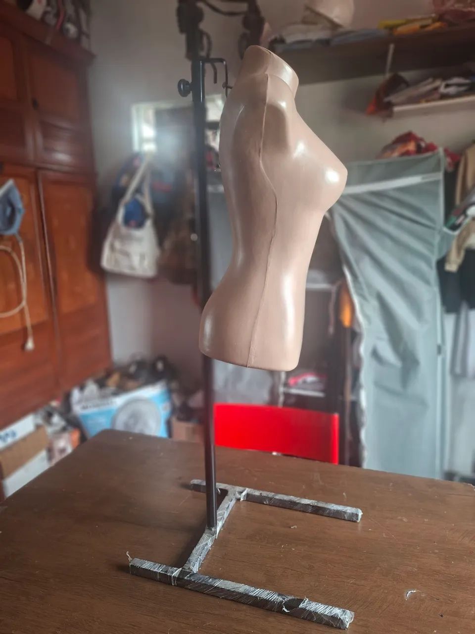 Manequim tronco com suporte  - Foto 4