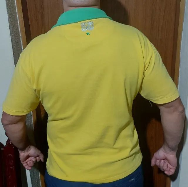 Camiseta Brasil original Nike Copa 58 comemorativa importada - Foto 3
