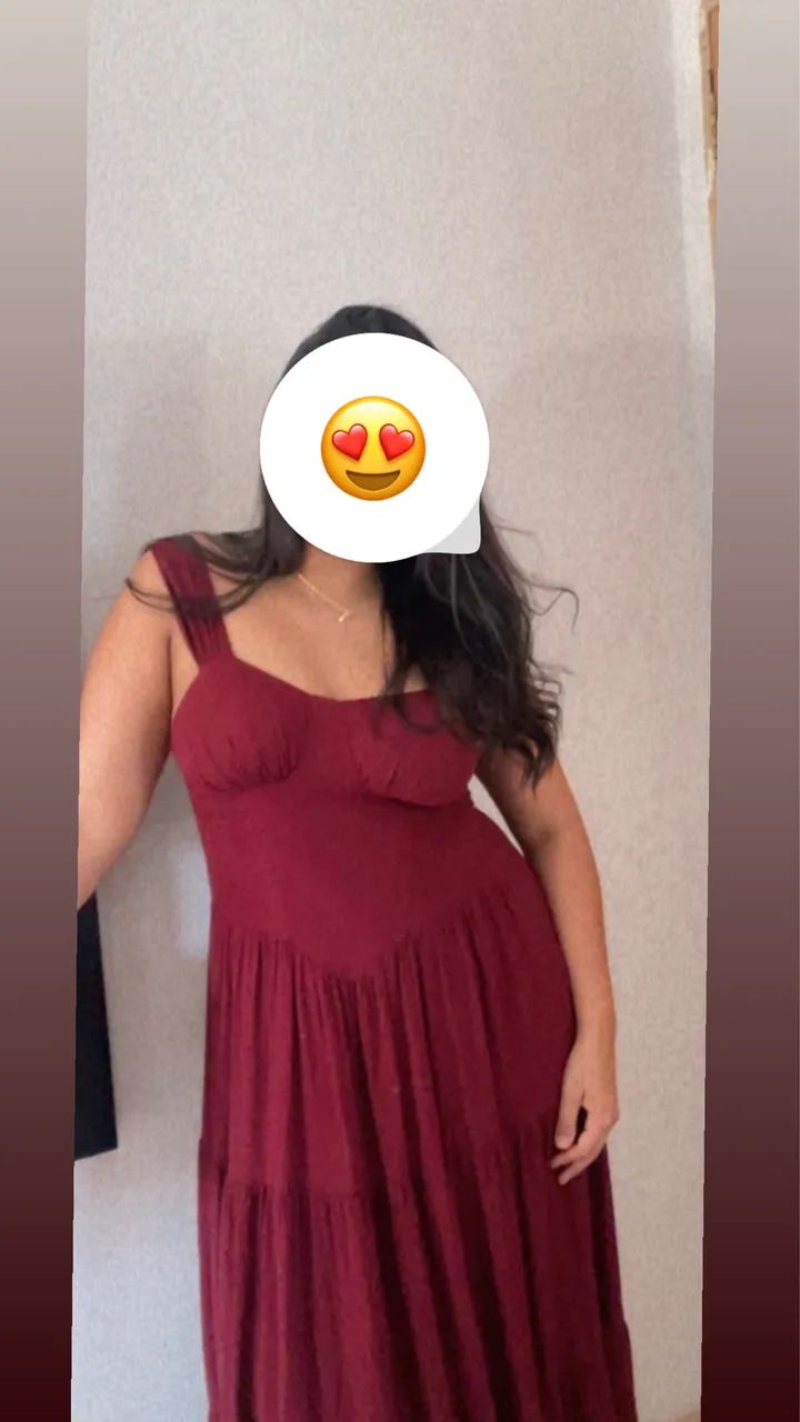 Vestido marsala,lindo e elegante  - Foto 2