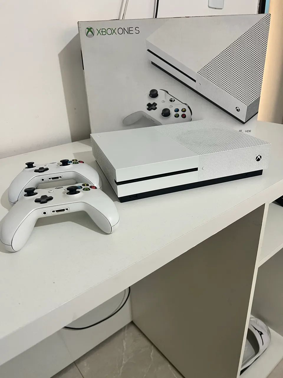 Xbox one s com jogos 