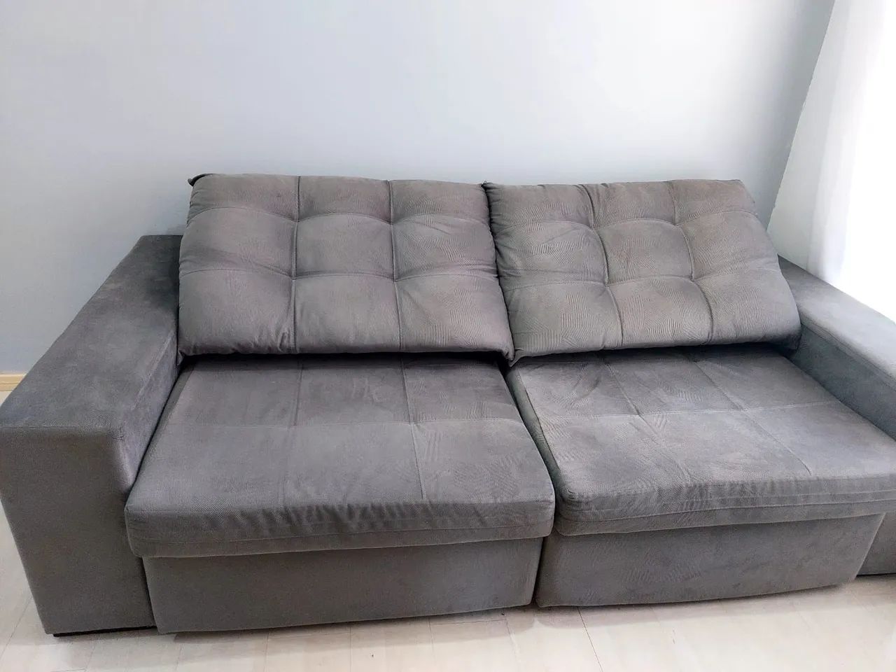 Sofá suede 