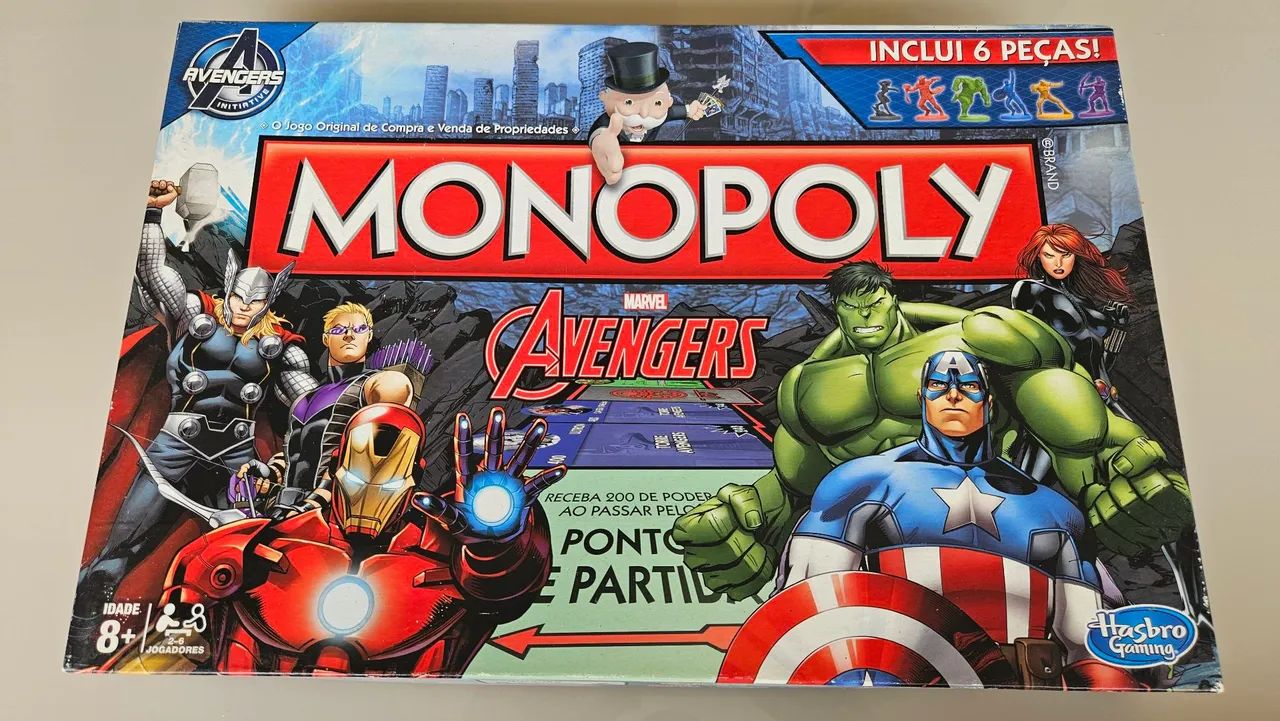 Jogo Monopoly Avengers Hasbro