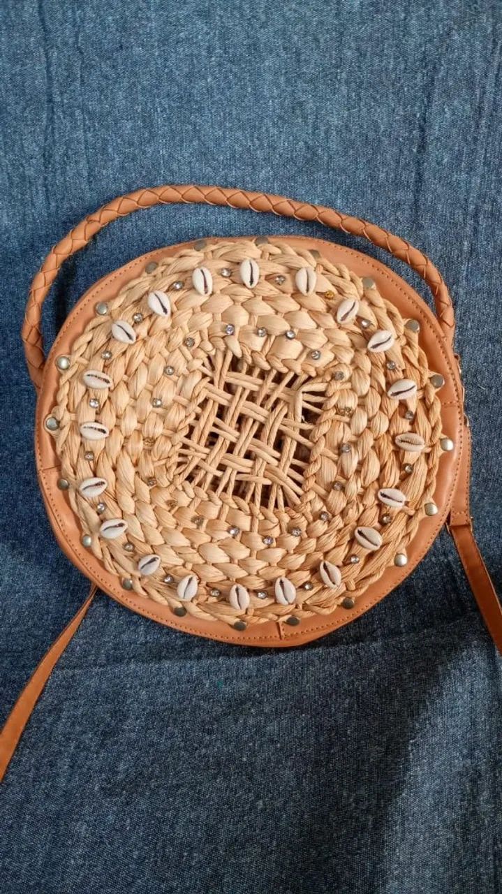 Bolsa artesanal lindíssima 