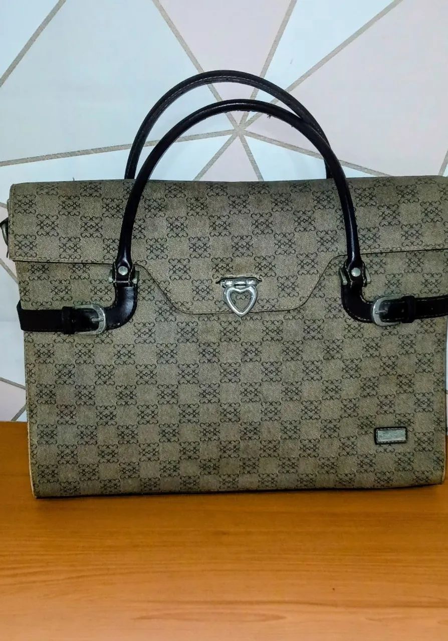 Bolsa Para Notebook Executiva Feminina Diversos Compartimentos.