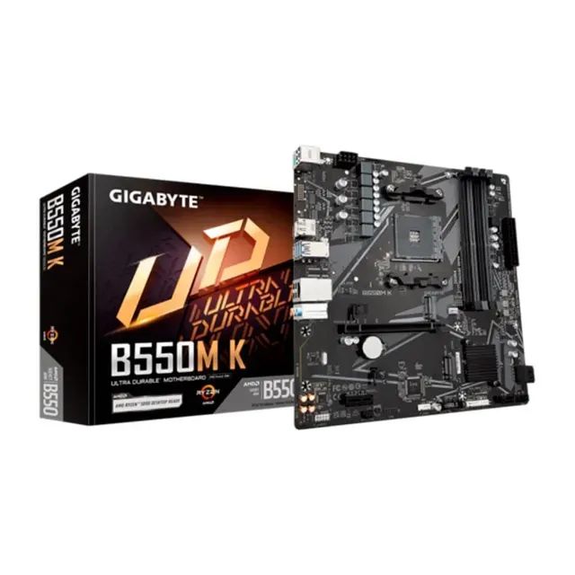 Placa Mãe Gigabyte B550M K - Nova | KLS Informática - Foto 2