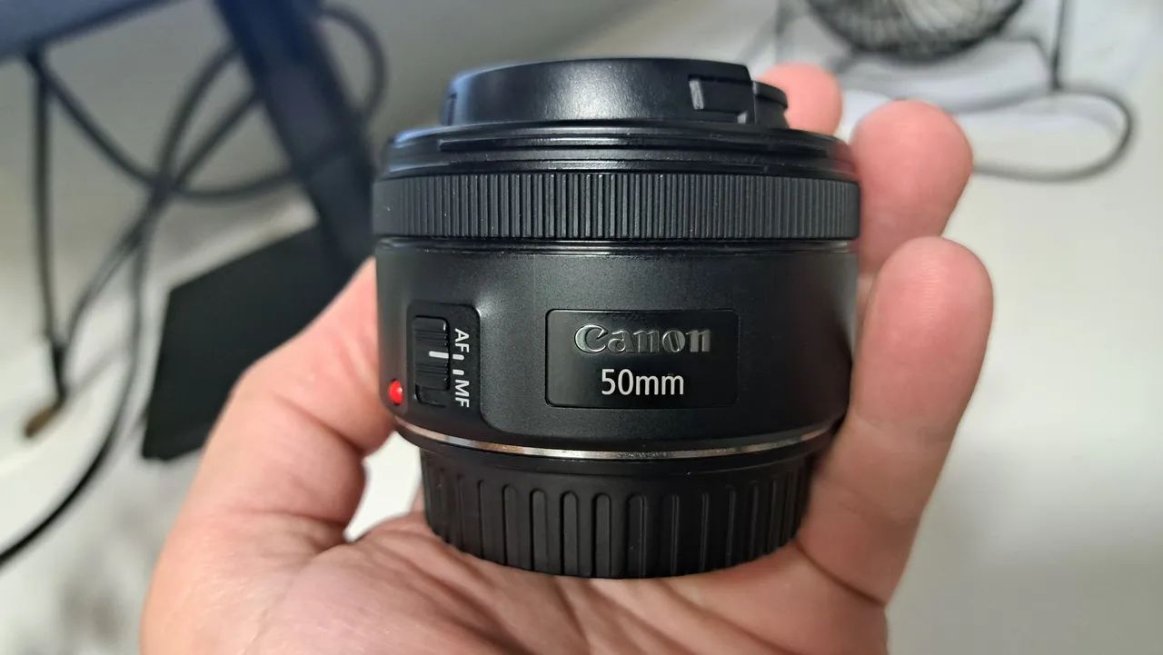 Lente 50mm Canon EF 1.8 STM - Foto 2