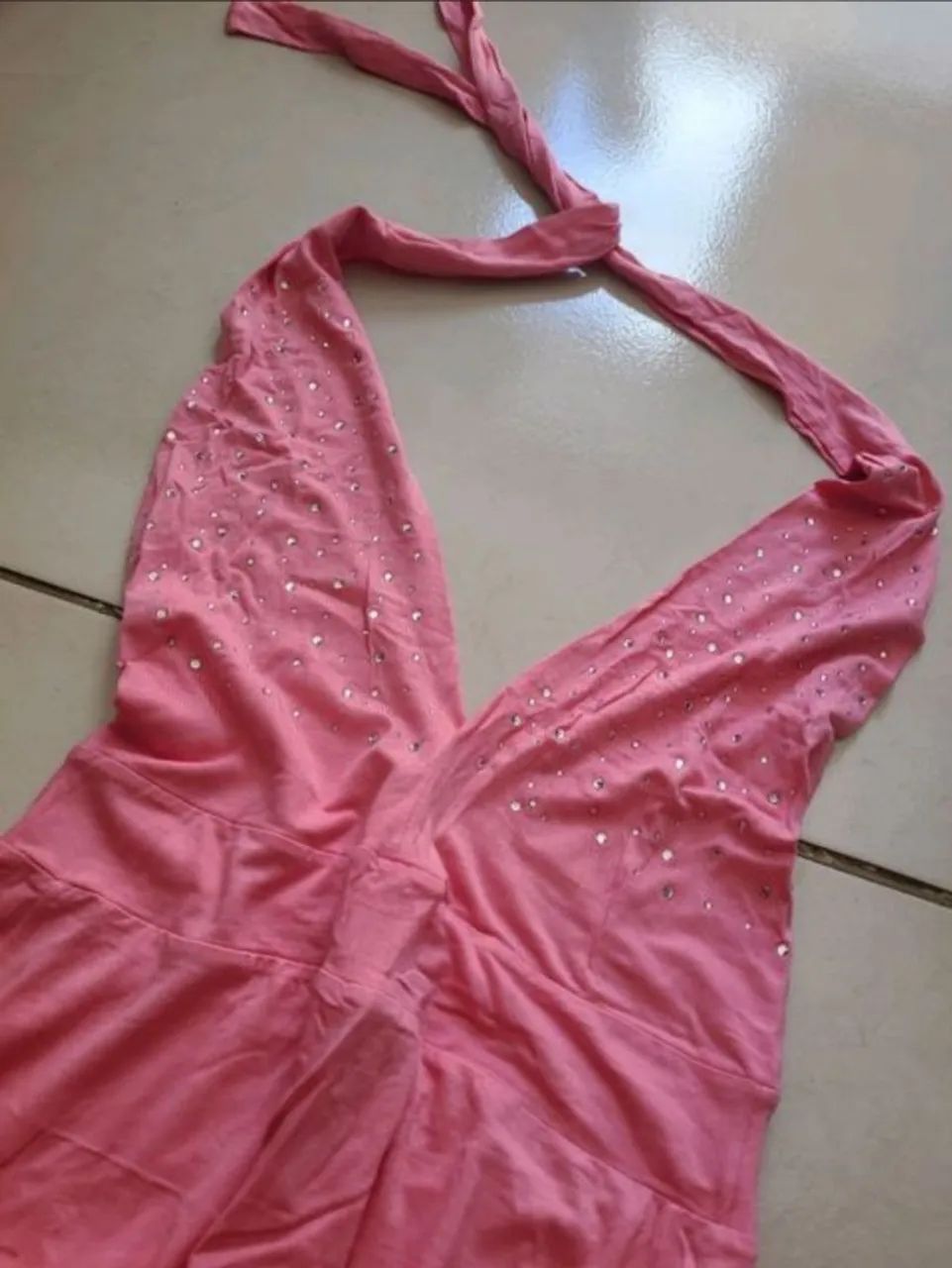 vestido rosa
