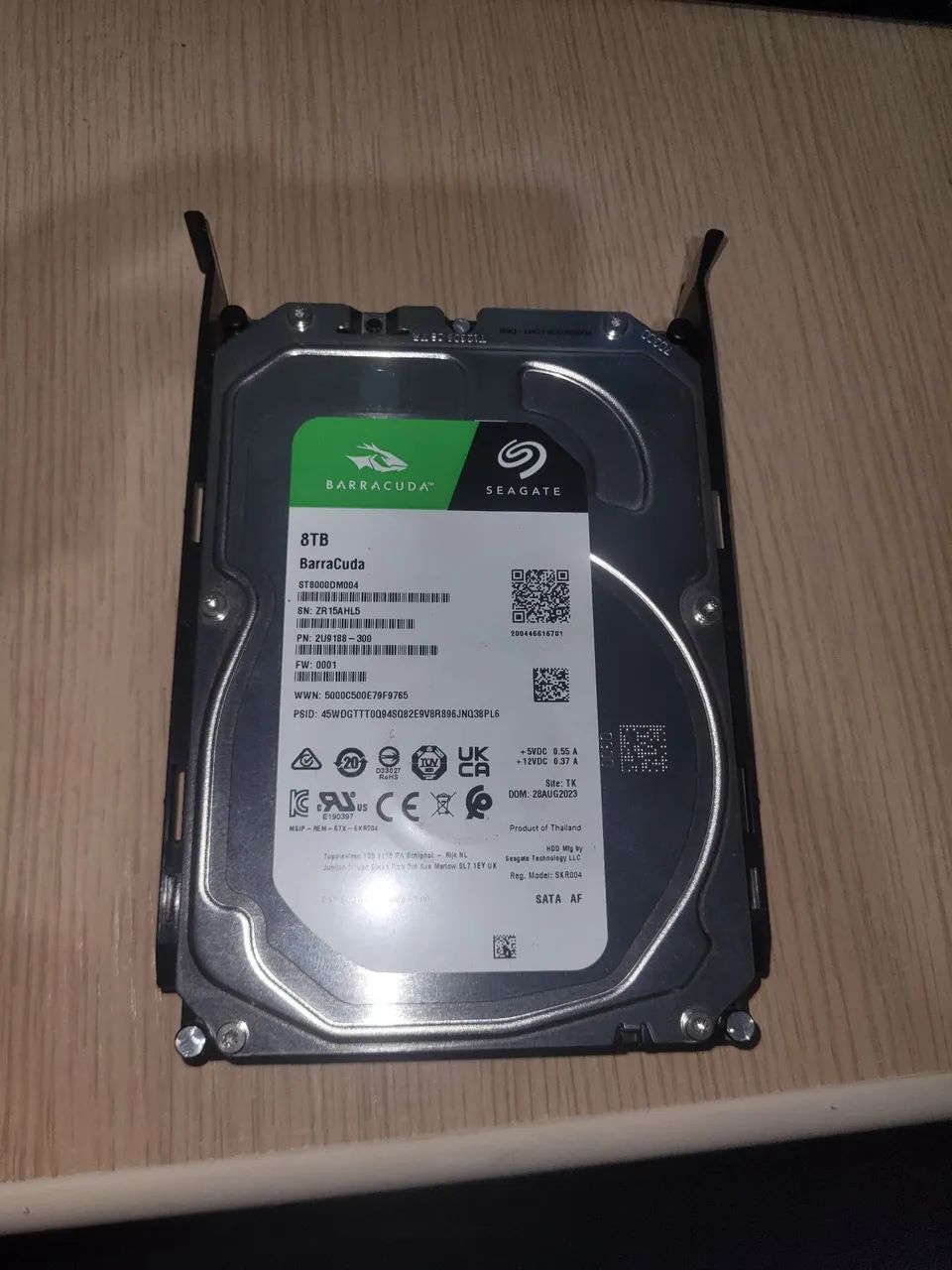 HD Seagate Barracuda 8TB