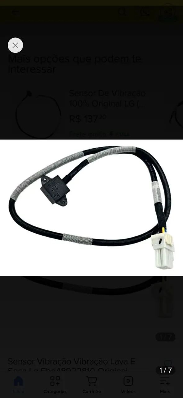 Sensor de vibração Lg