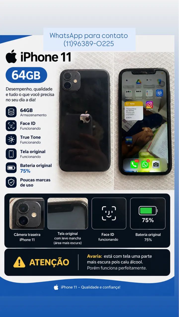 IPHONE 11 64gb