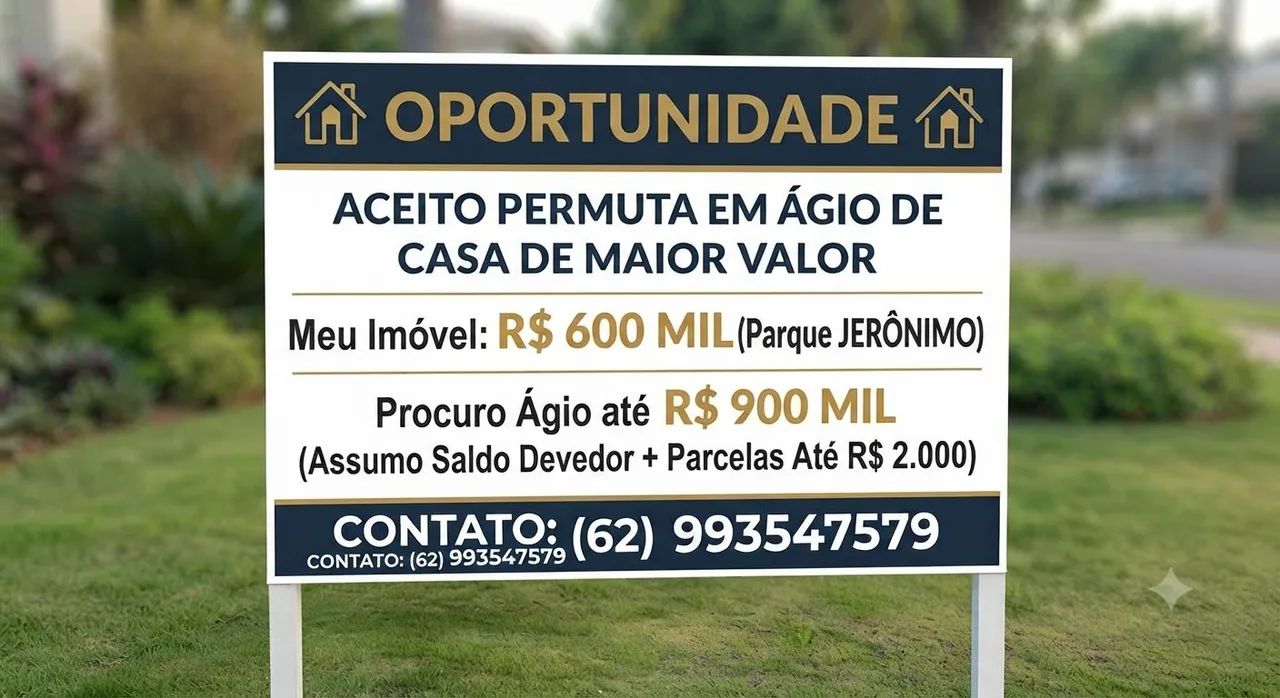 Quero AGIO DE CASA