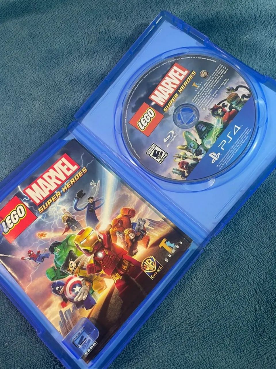 Jogo Ps4 Lego Marvel Super Heroes Mídia Física Original Sony - Foto 2