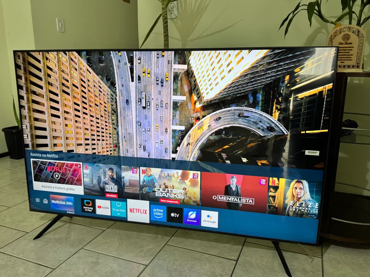 Tv 58 Smart 4K UHD Samsung com garantia  - Foto 3