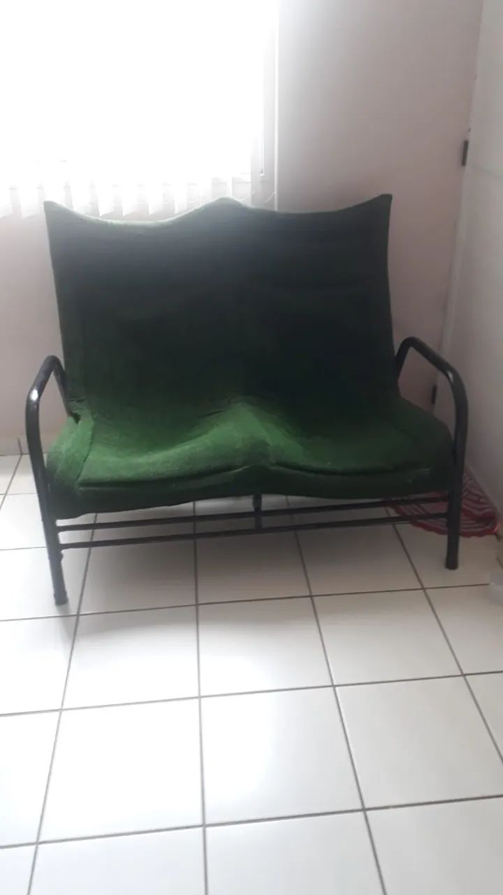 Sofá em Tecido Para duas pessoas