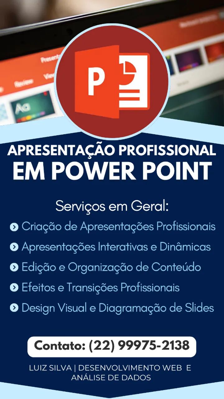 Apresentação Power Point - Foto 2