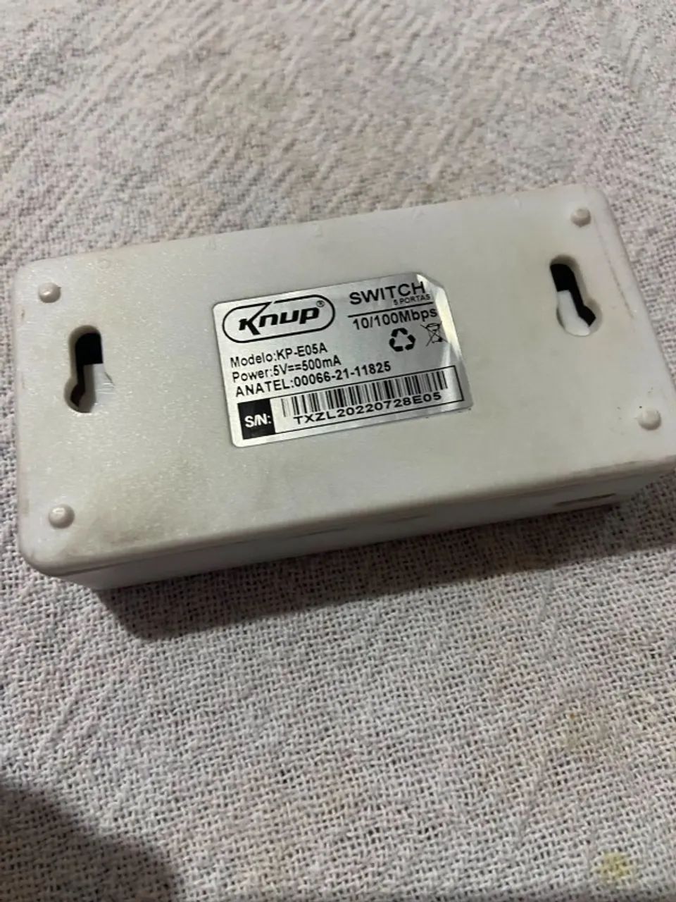 Switch Rj45 5 Portas Hub 10/100 mbps - Foto 3