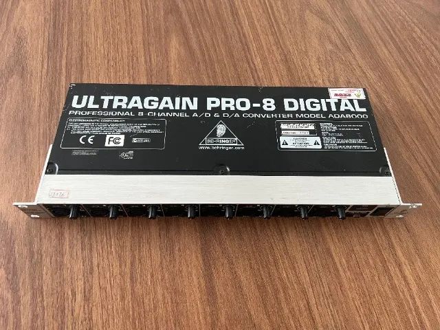 Ada8000 Behringer. Expansor Adat 8 Canais (Interface de áudio) - Foto 4