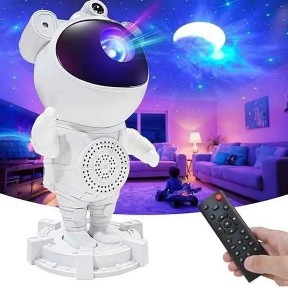 Projetor de Galáxias em forma de Astronauta com Caixa de Som Bluetooth  - Foto 2