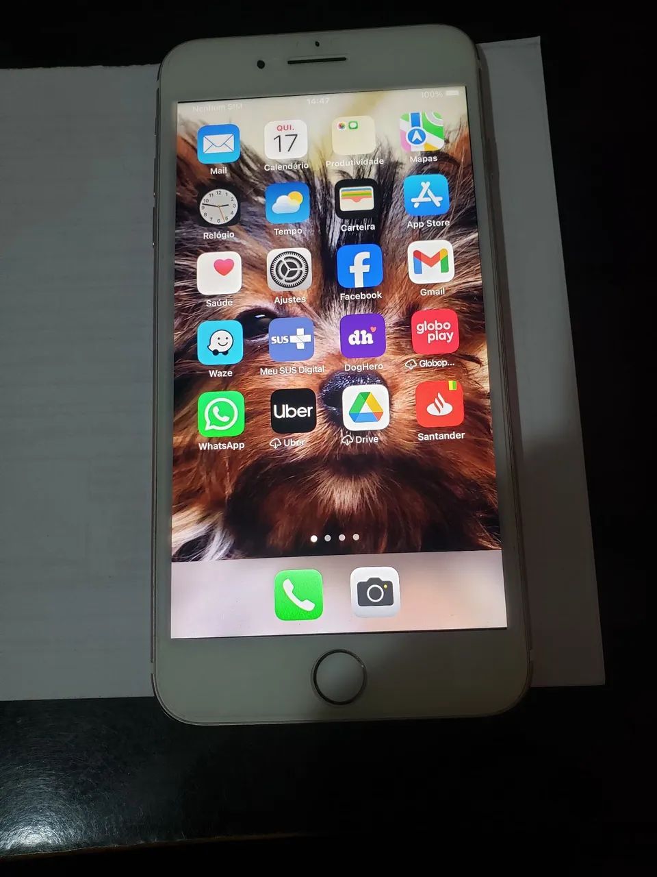 Iphone 7 Plus - Branco - 128GB - Super Conservado