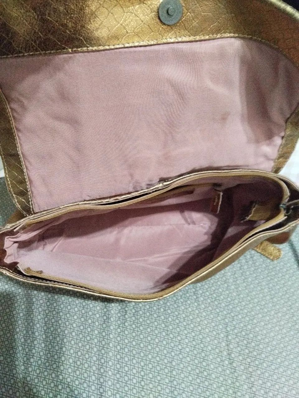 Bolsa couro Via mia  - Foto 3