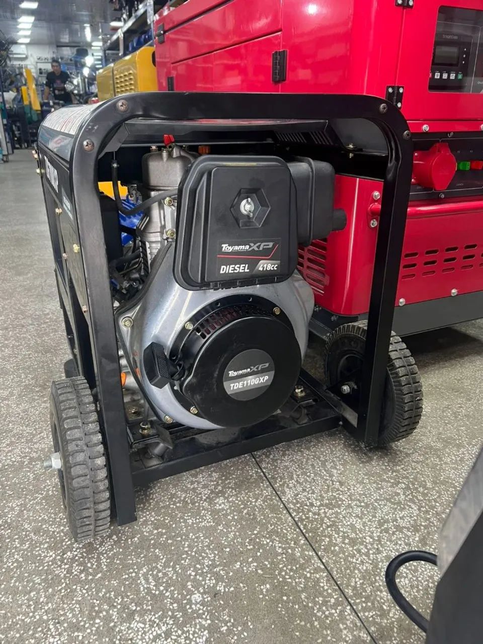 GERADOR A DIESEL 6KVA  - Foto 3