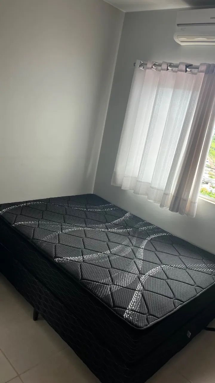 Cama de casal (box + colchão) - Foto 2