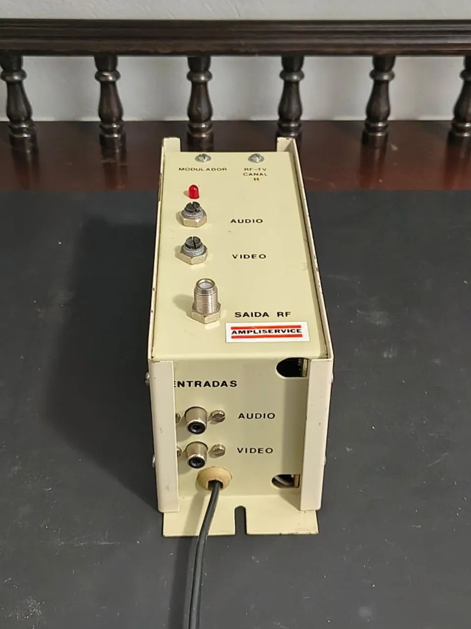 Modulador Rf Tv Analógica Retro Gaming Videogame Antigo - Foto 3