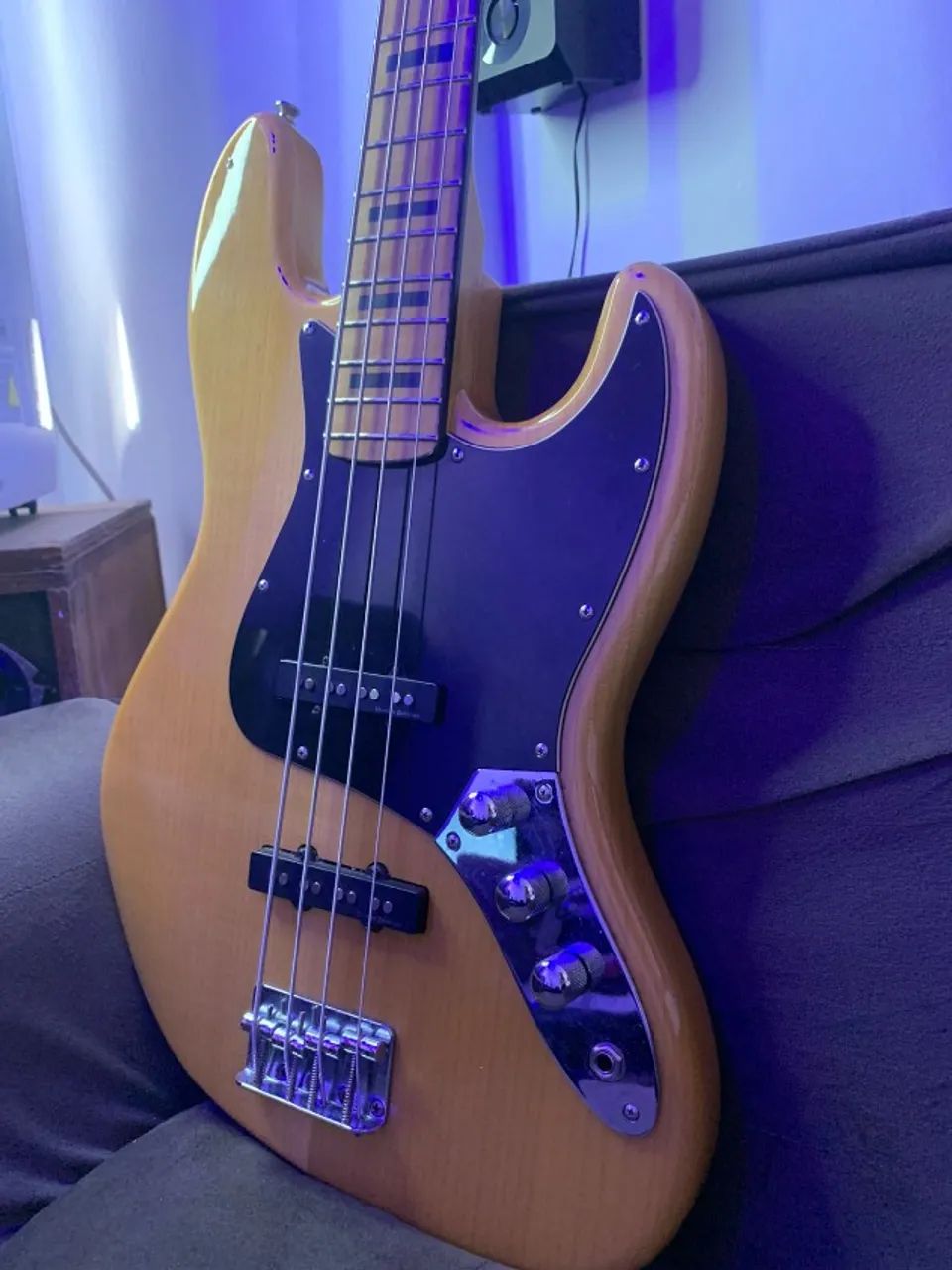 Contrabaixo Squier Classic Vibe '70s Jazz Bass - Natural - Foto 4