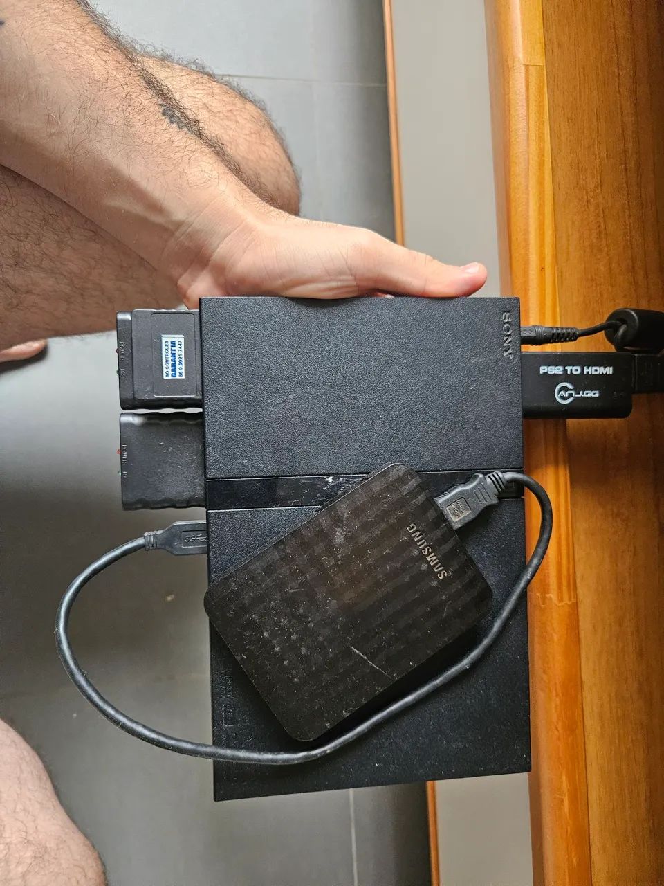 PS2 + Acessórios 