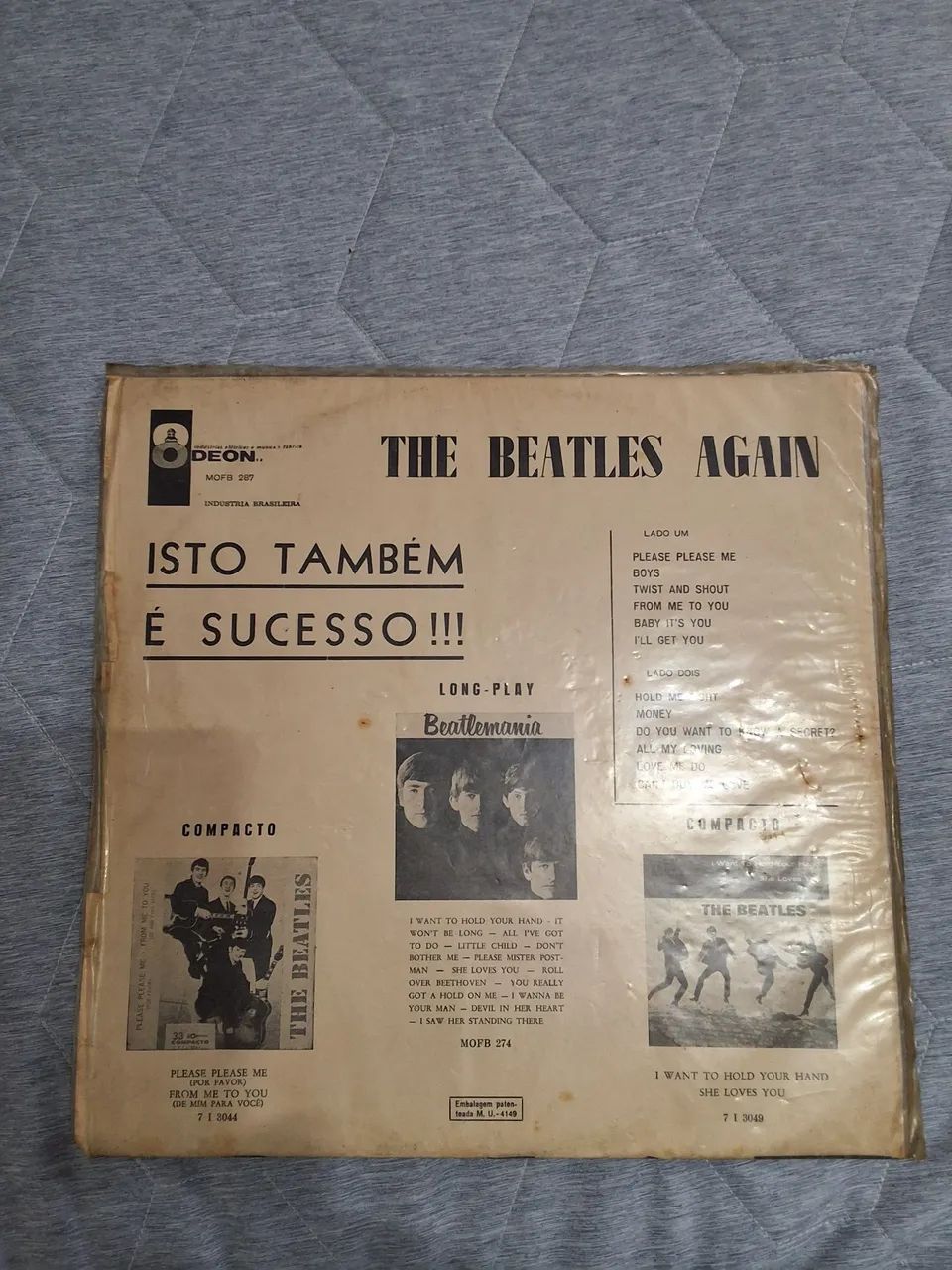 LP THE BEATLES AGAIN 1970 - Foto 2