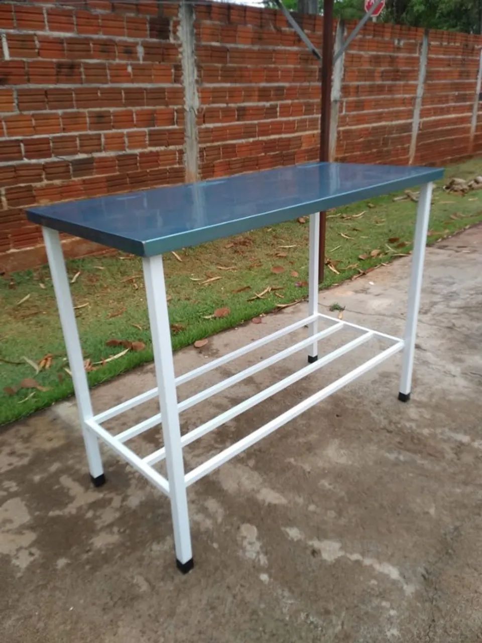Mesa Industrial 1,20m Inox Nova - Foto 2