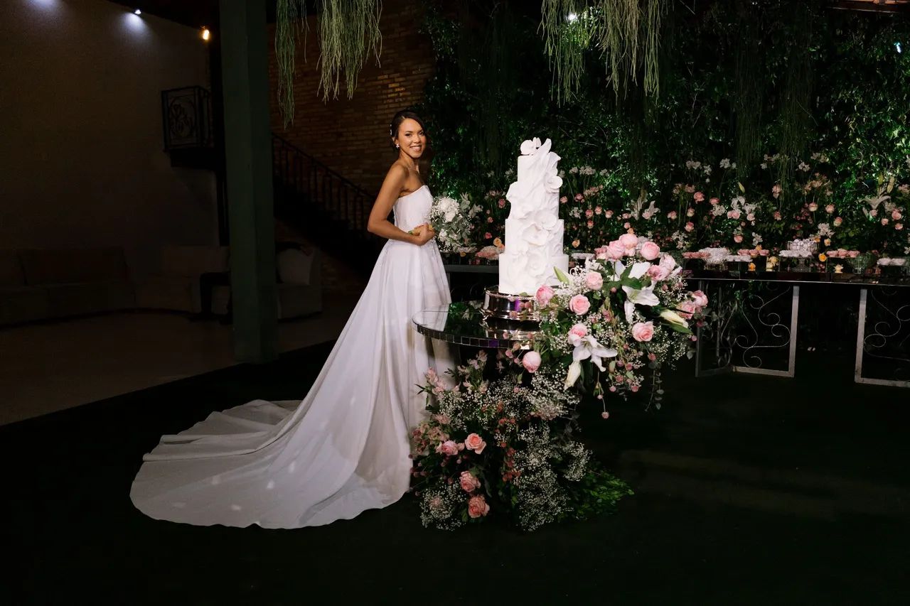 Vestido de noiva Off-White  - Foto 5