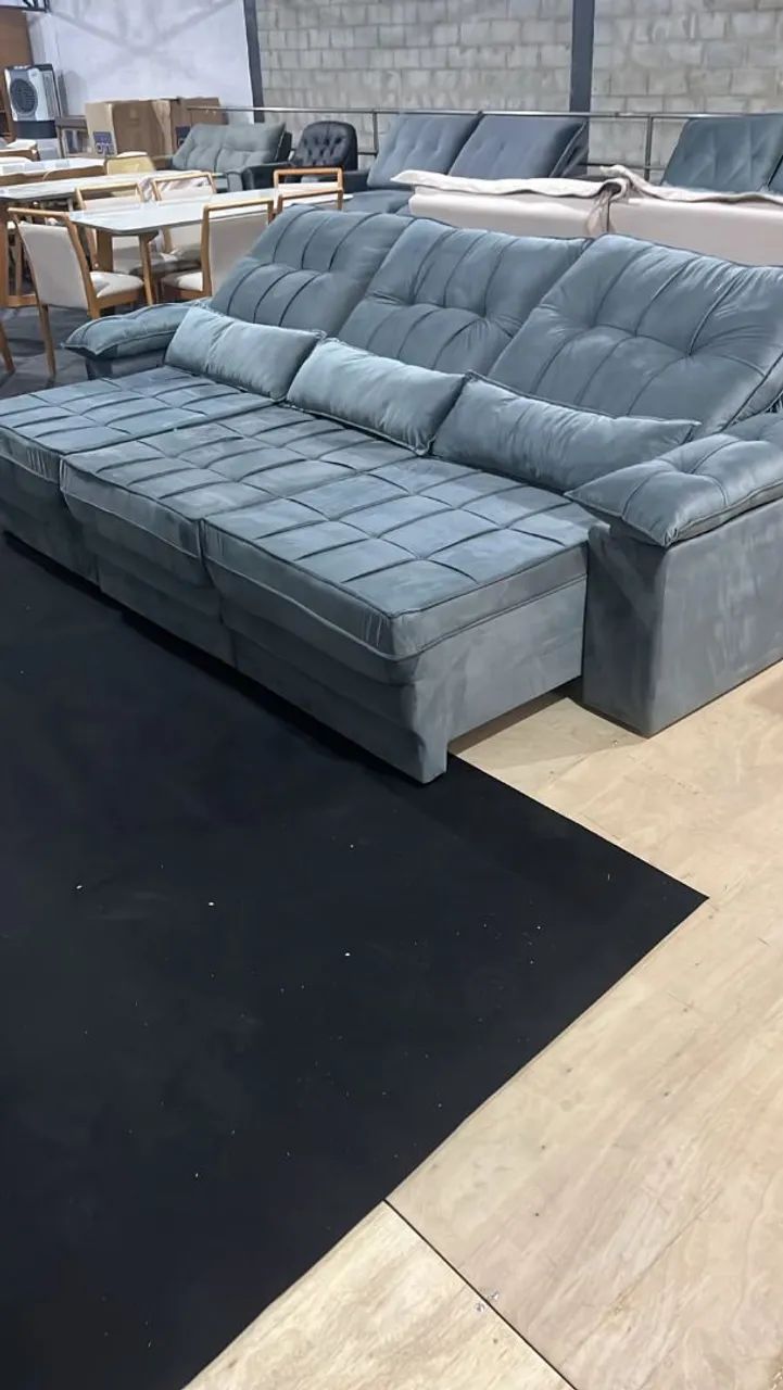 Sofá Quartzo retrátil de 2.90m - Foto 5