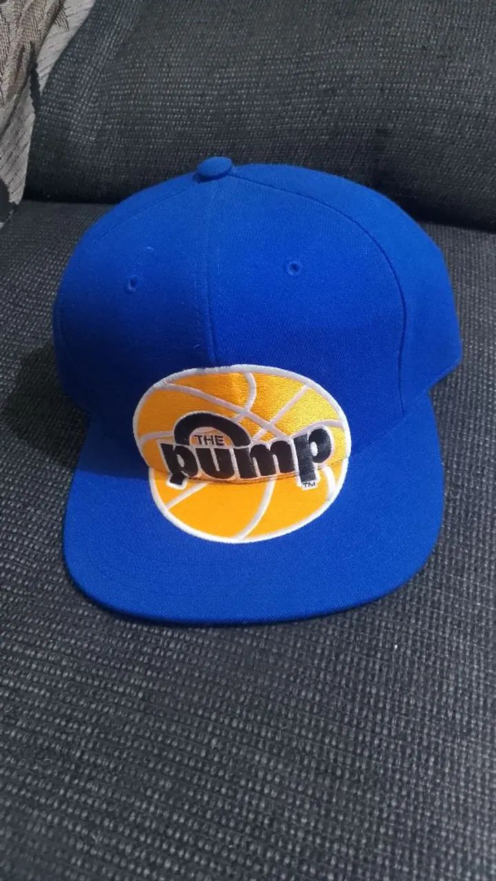 Boné vintage Reebok pump aba reta estilo sneakers 