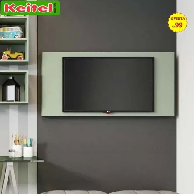 Painel P/ Tv Mov Cor Verde - 1011