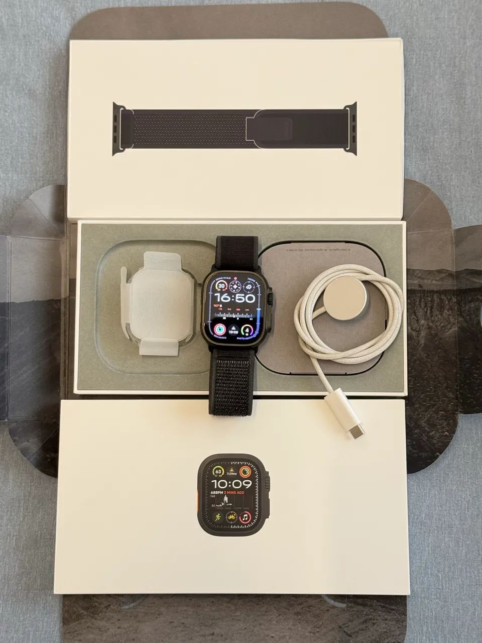 Apple Watch Ultra 2 Black sem riscos