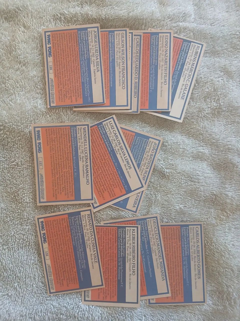 Lote de cards ping pong Fluminense  - Foto 3