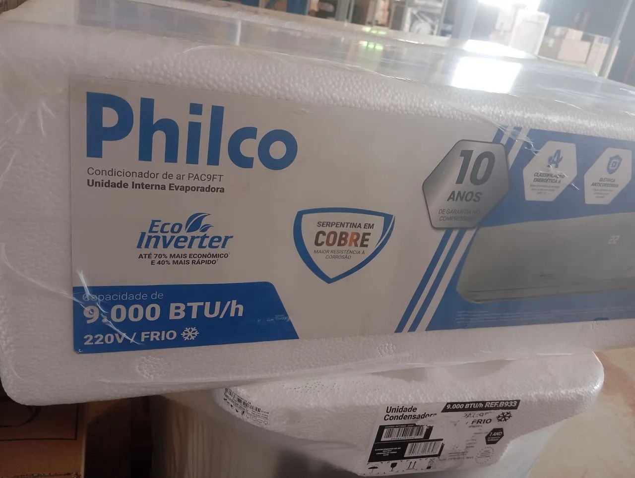 Ar-condicionado Philco 9.000BTUs