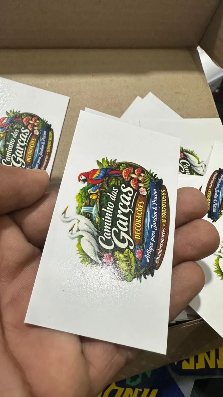 Cartões de Visita l 1000 unids por R$ 119,99 em João Pessoa