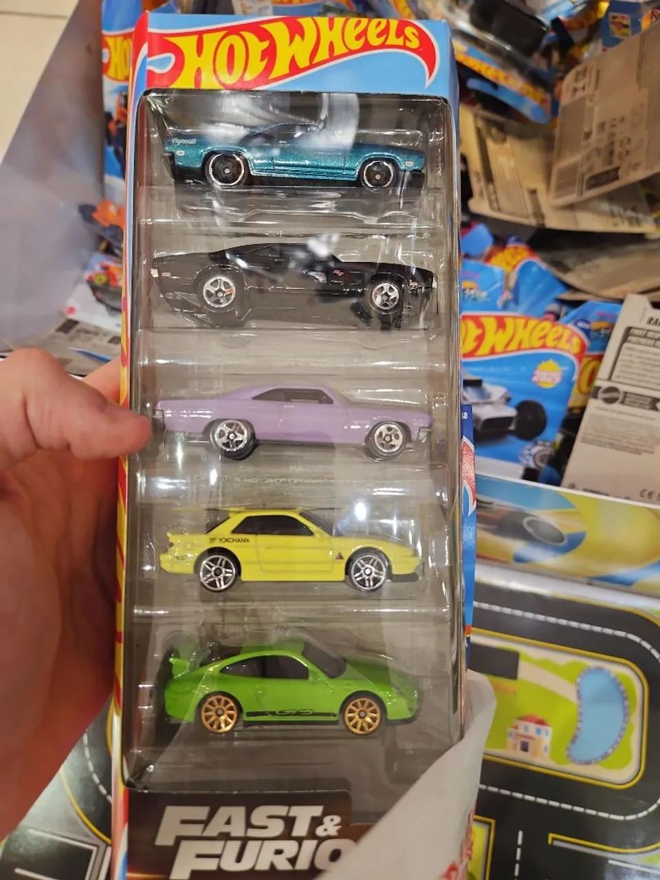 PACK VELOZES E FURIOSOS HOT WHEELS
