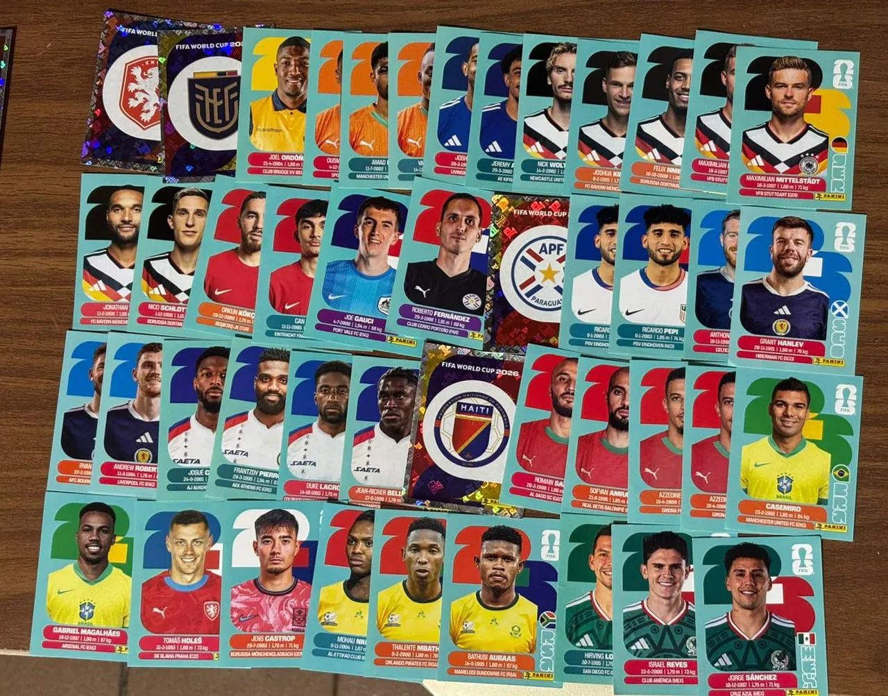 0,50 centavos - figurinhas Copa (VENDA OU TROCA)