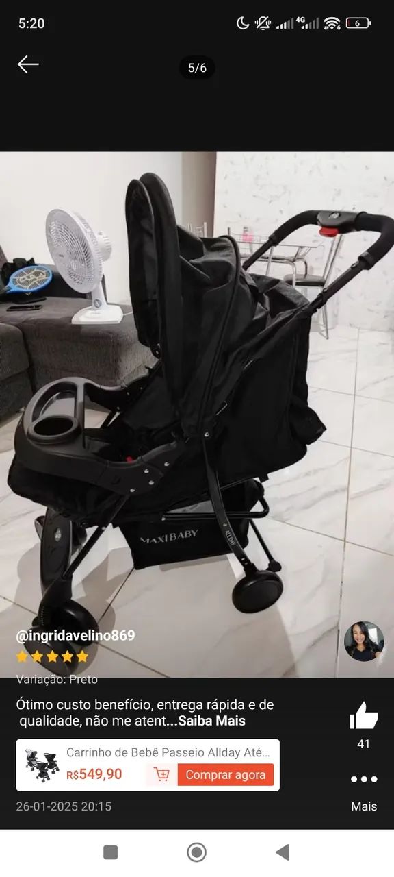 Carrinho de bebê 